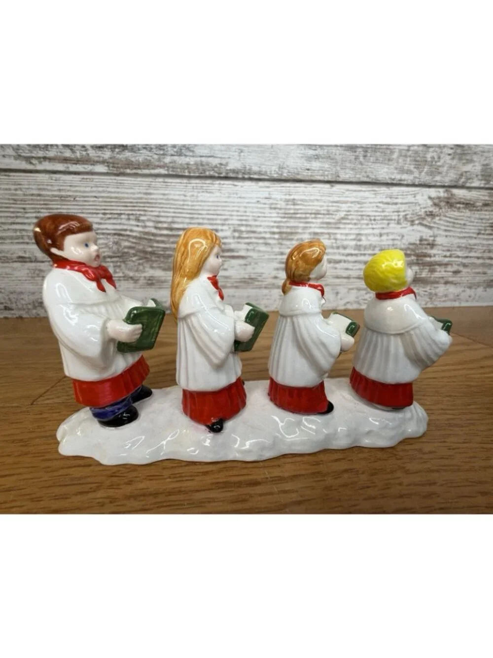 Dept.56 Snow Village Choir Kids 5147-0 Handpainted Ceramic Christmas Accessory